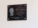 Emléktábla avatása