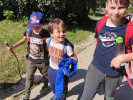 Gyalogtúra a győrújbaráti táborba